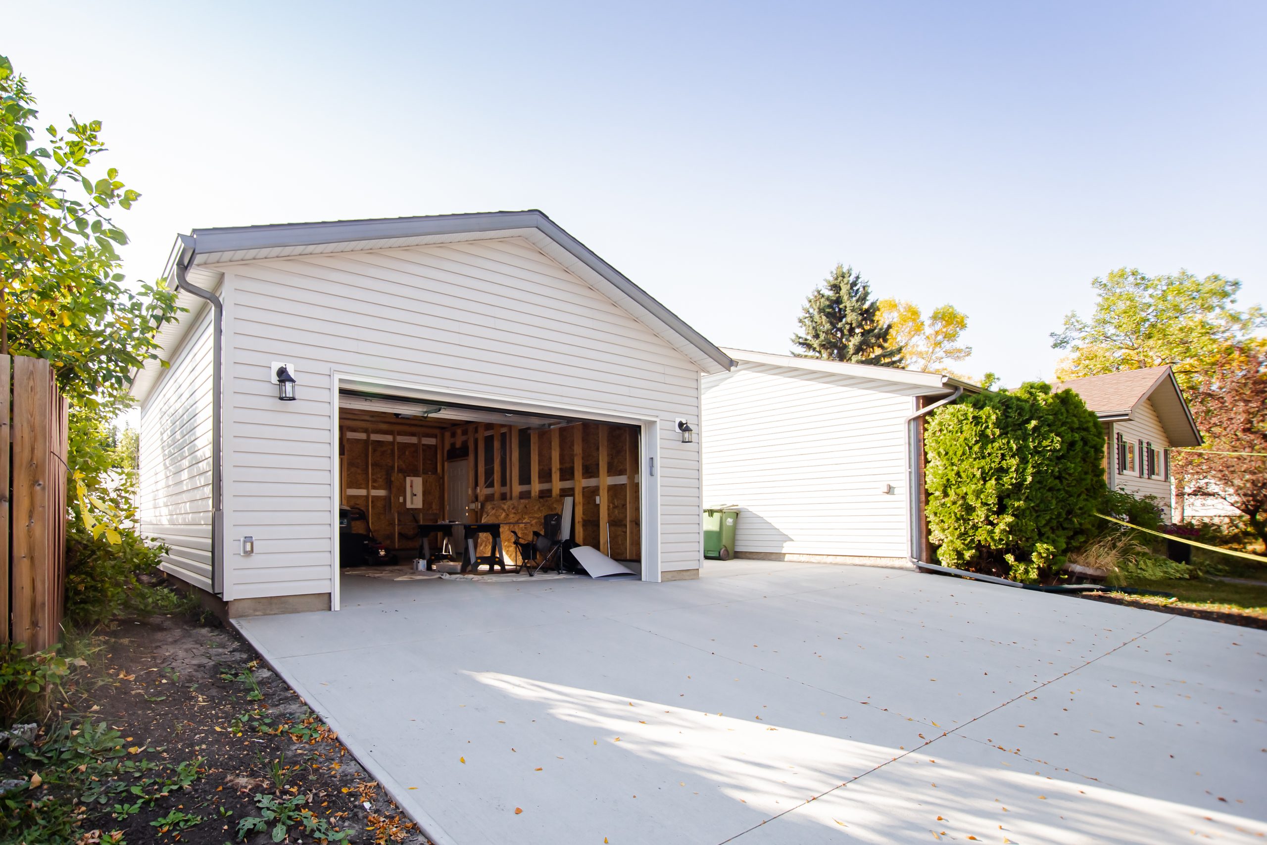 garage building cost